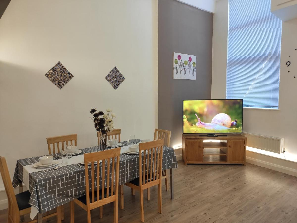 City Centre Duplex 3Rooms Apartment With Parking Нотингам Екстериор снимка